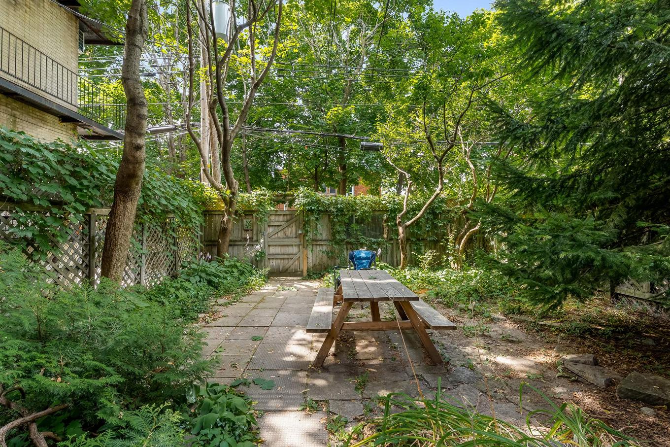Jardin - 7332 Av. Christophe-Colomb, Montréal (Villeray/Saint-Michel/Parc-Extension), QC - Outdoor