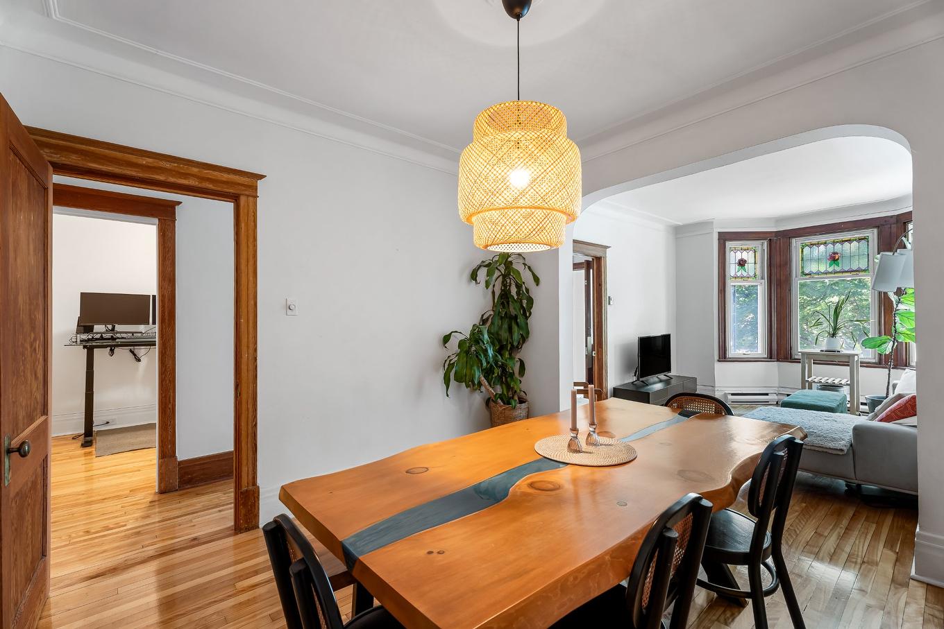 Salle à manger - 7332 Av. Christophe-Colomb, Montréal (Villeray/Saint-Michel/Parc-Extension), QC - Indoor Photo Showing Dining Room