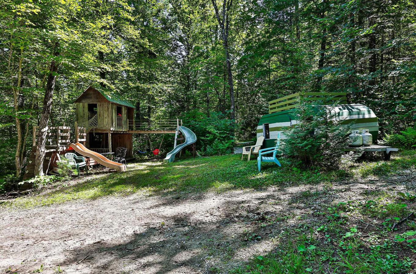 Backyard - 6154 Route 125, Rawdon, QC - Outdoor