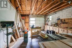 Inside of the workshop - 200 amp power -