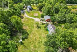 Birds eye view of the property -