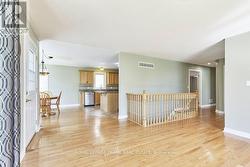 LR overlooks Kitchen -