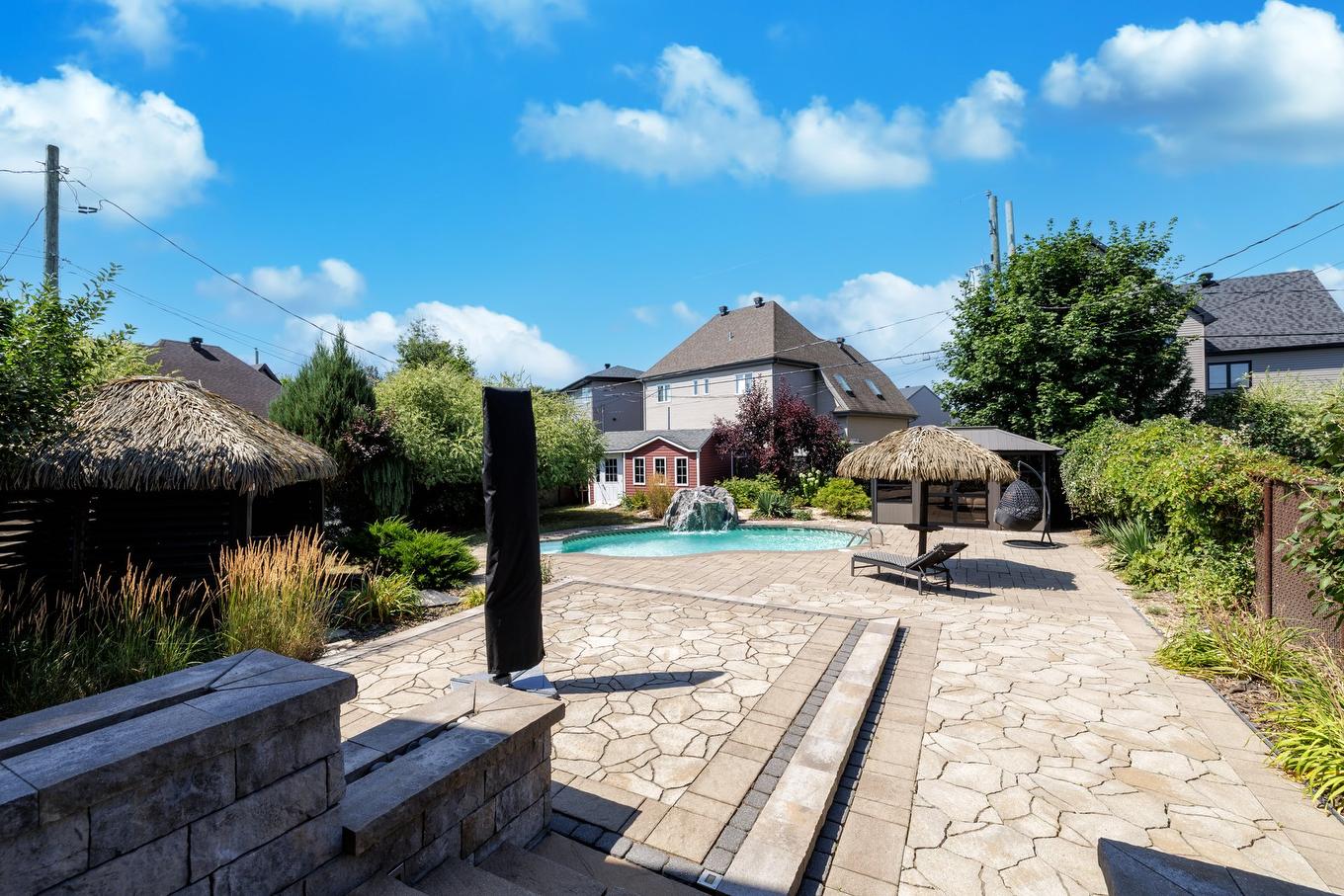 Patio - 1 Rue Antoine-Couillard, Mercier, QC - Outdoor With In Ground Pool