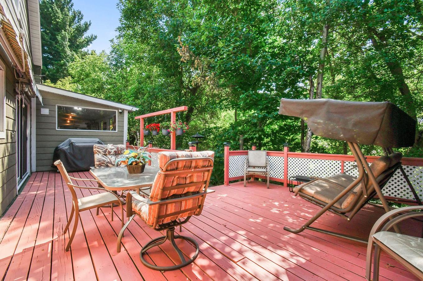 Terrasse - 4331Z - 4331Az Rue Dufresne, Saint-Félix-De-Valois, QC - Outdoor With Deck Patio Veranda With Exterior