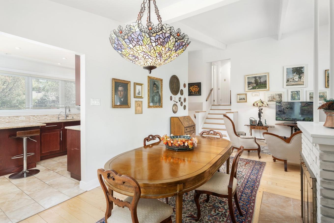 Salle à manger - 38 Av. Margaret-Ann, Beaconsfield, QC - Indoor Photo Showing Dining Room