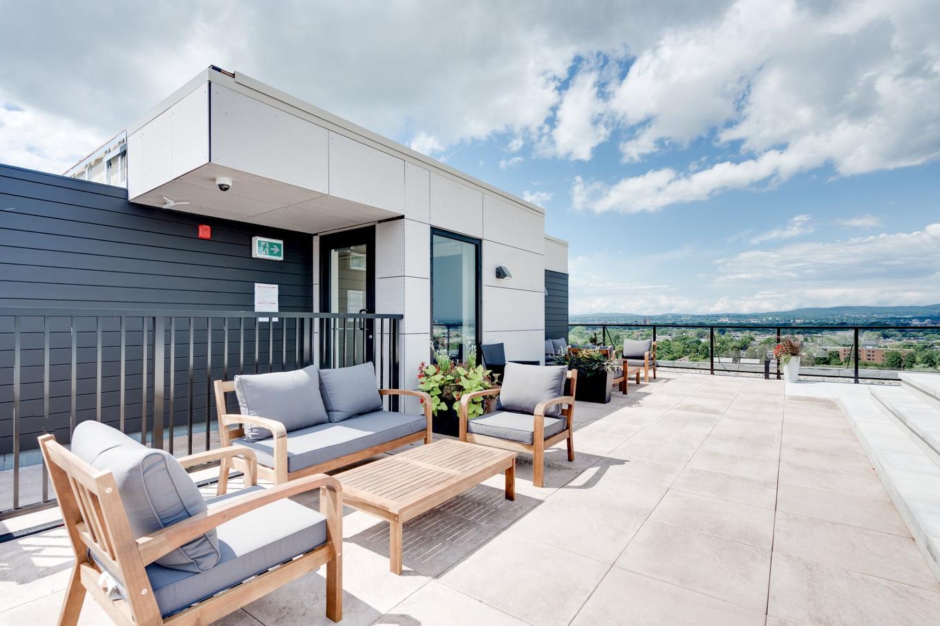 Patio - 606-735 Boul. Charest E., Québec (La Cité-Limoilou), QC - Outdoor With Deck Patio Veranda With Exterior