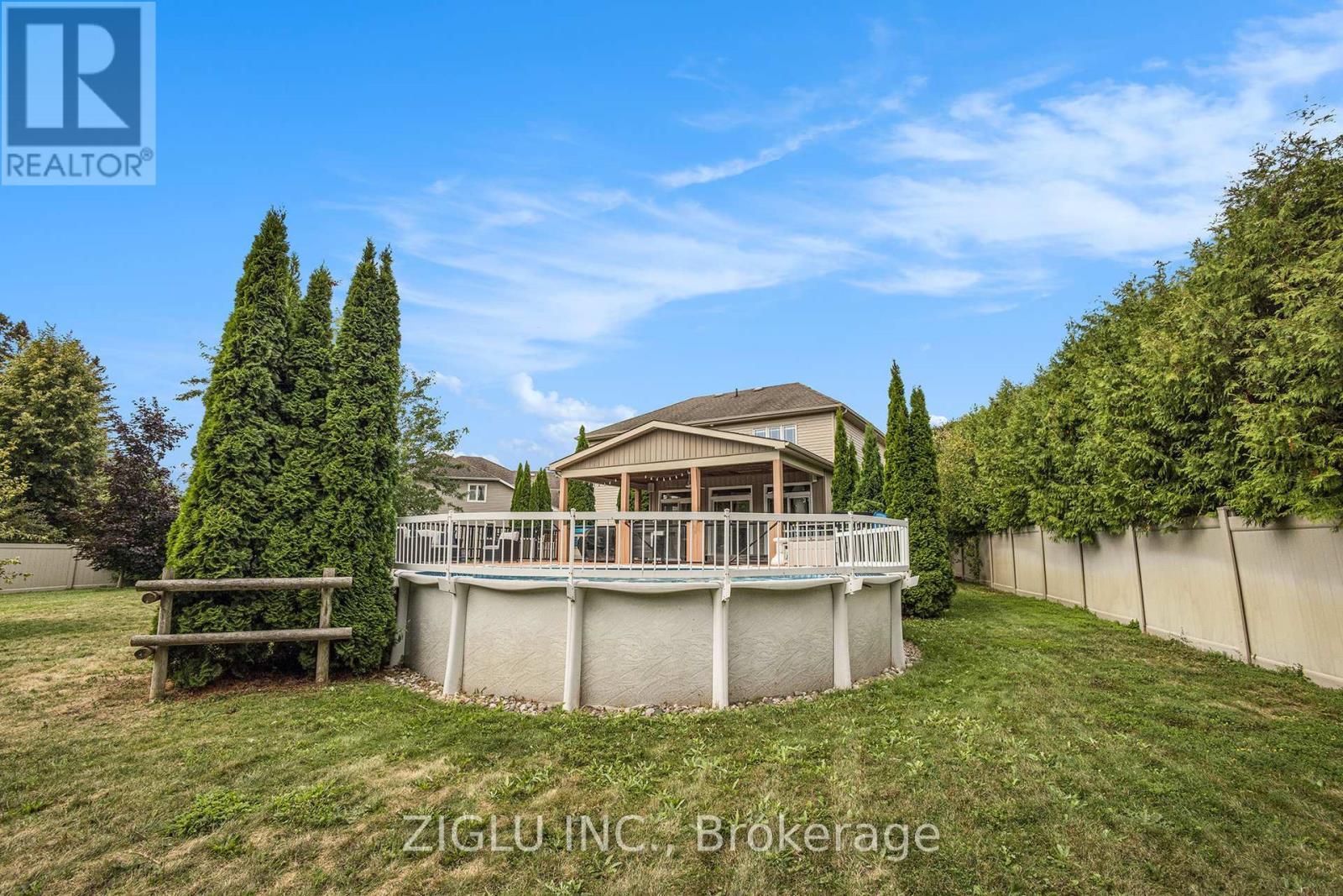 38 Oradea Crescent, Ottawa, ON - Outdoor With Above Ground Pool With Backyard