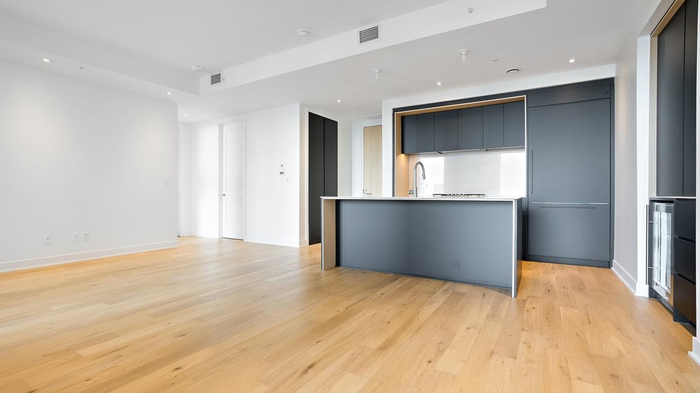 Salon - 3709-1020 Rue De La Montagne, Montréal (Ville-Marie), QC - Indoor Photo Showing Kitchen