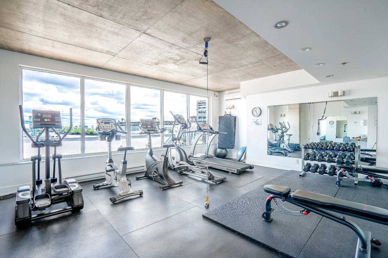 Other - 613-711 Rue De La Commune O., Montréal (Ville-Marie), QC - Indoor Photo Showing Gym Room