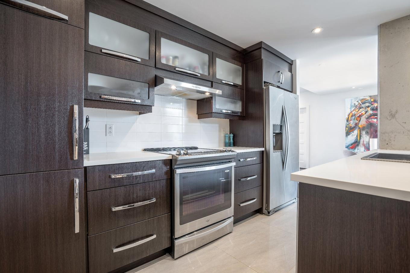 Kitchen - 613-711 Rue De La Commune O., Montréal (Ville-Marie), QC - Indoor Photo Showing Kitchen