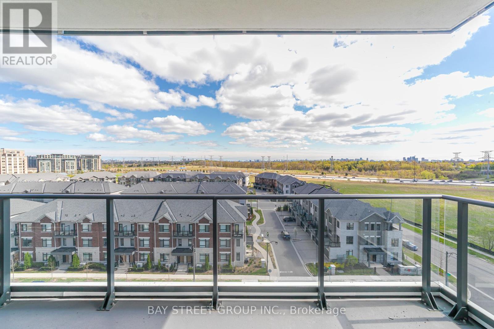709 - 12 Gandhi Lane, Markham, ON - Outdoor With Balcony With View