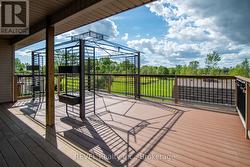 Deck view toward the Welland River -