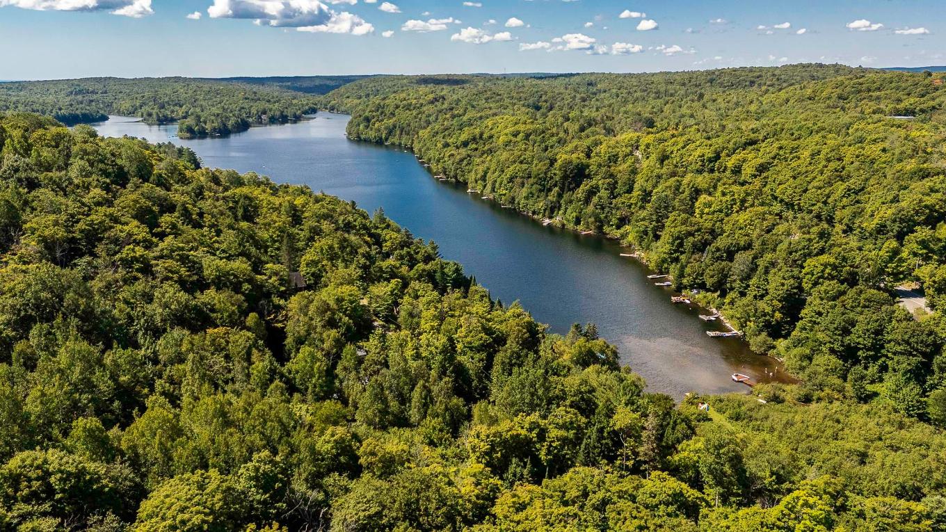 Aerial photo - 16 Ch. Des Oliviers, Sainte-Anne-Des-Lacs, QC - Outdoor With Body Of Water With View