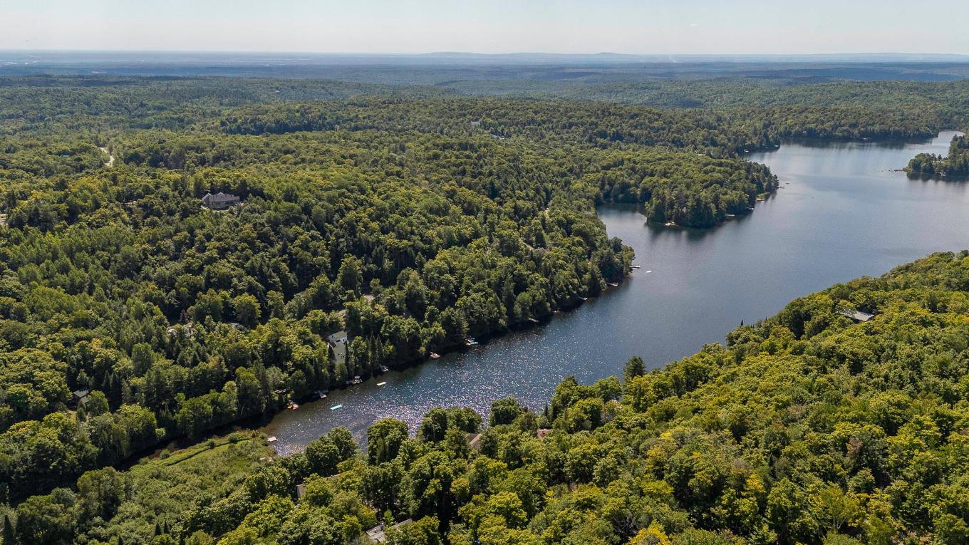 Aerial photo - 16 Ch. Des Oliviers, Sainte-Anne-Des-Lacs, QC - Outdoor With Body Of Water With View