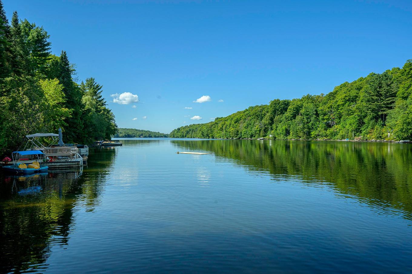 Waterfront - 16 Ch. Des Oliviers, Sainte-Anne-Des-Lacs, QC - Outdoor With Body Of Water With View