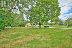 The view of the large property from the front yard -