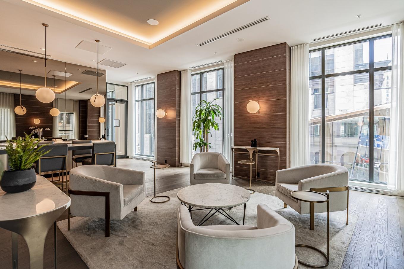 Common room - 709-628 Rue St-Jacques, Montréal (Ville-Marie), QC - Indoor Photo Showing Living Room