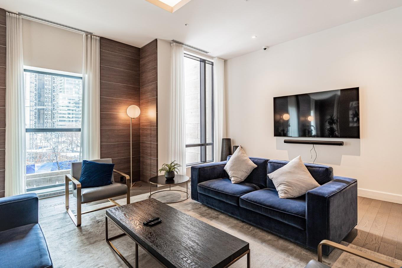 Common room - 709-628 Rue St-Jacques, Montréal (Ville-Marie), QC - Indoor Photo Showing Living Room