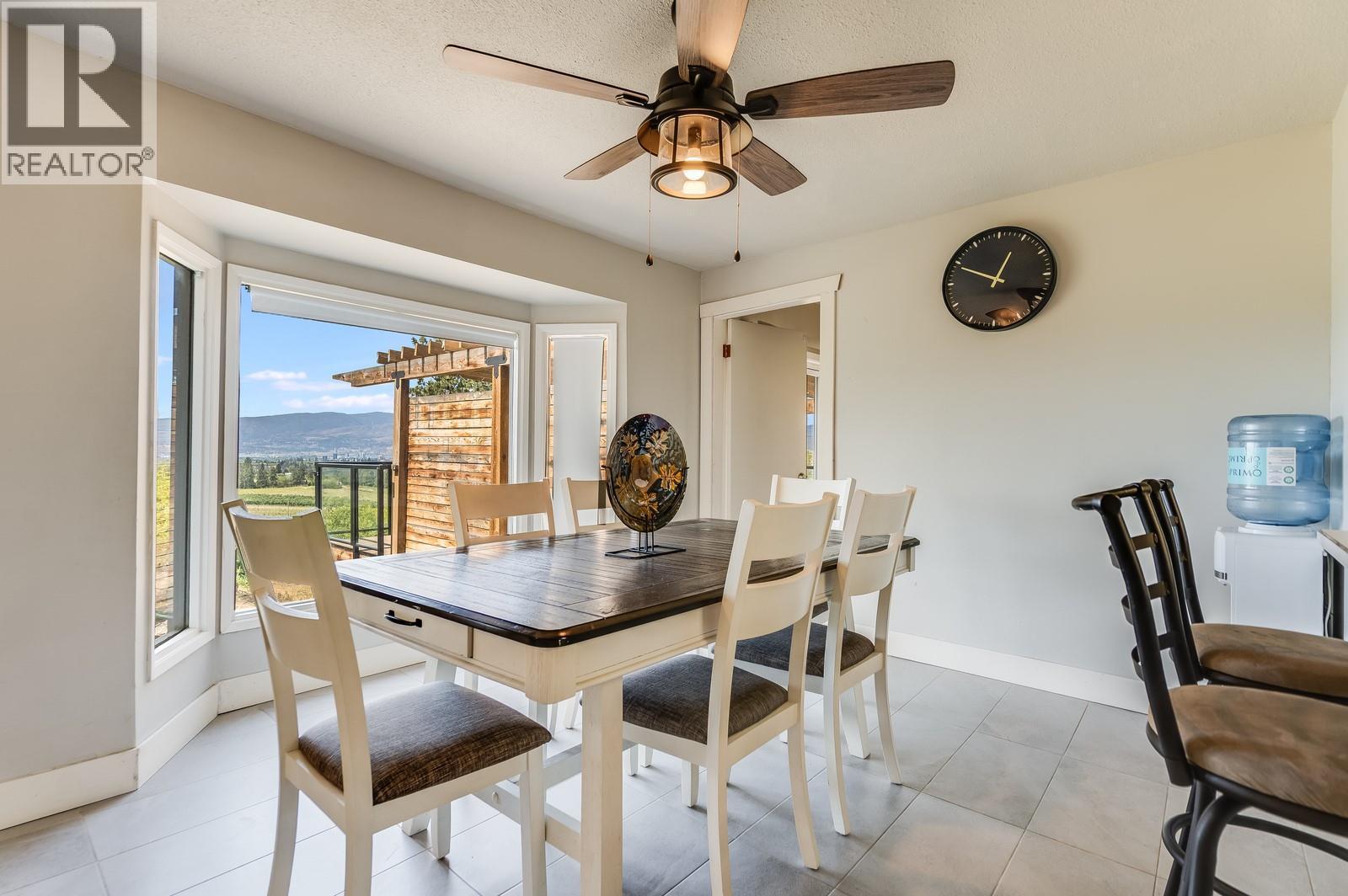 1293 Highway 33 E, Kelowna, BC - Indoor Photo Showing Dining Room