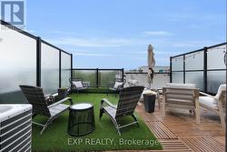 Rooftop terrace -