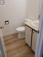 Powder room - new toilet and flooring. -