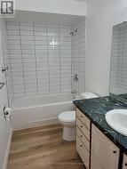 Main bathroom - new tub area, toilet. -
