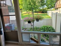 View from the living room to yard and beyond -