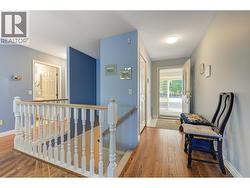 Foyer and stairs to lower level walkout. -