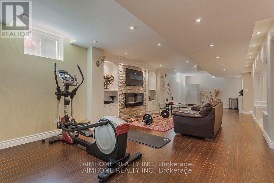 107 Monkhouse Road, Markham, ON - Indoor With Fireplace