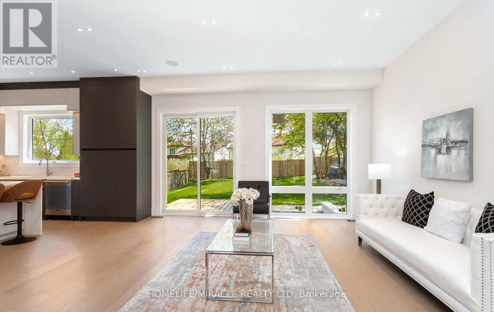 55 Adanac Drive, Toronto, ON - Indoor Photo Showing Living Room