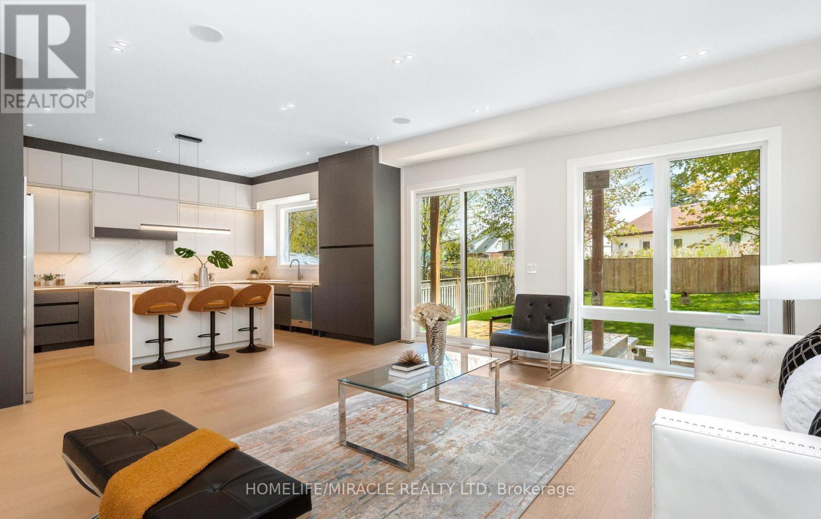 55 Adanac Drive, Toronto, ON - Indoor Photo Showing Living Room