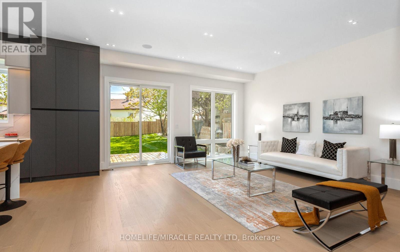 55 Adanac Drive, Toronto, ON - Indoor Photo Showing Living Room