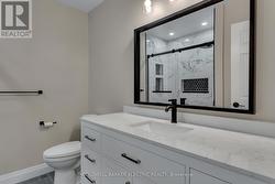 main floor 3 pc bathroom -