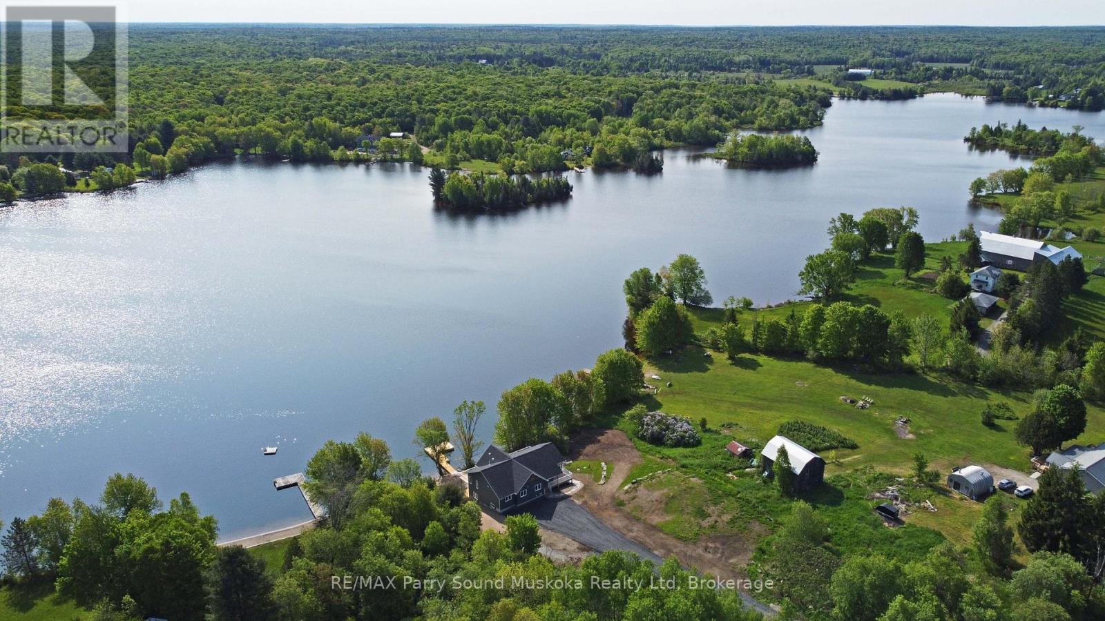 Large Desirable Lake Manitouwabing - 49 Hardies Road, Mckellar, ON - Outdoor With Body Of Water With View