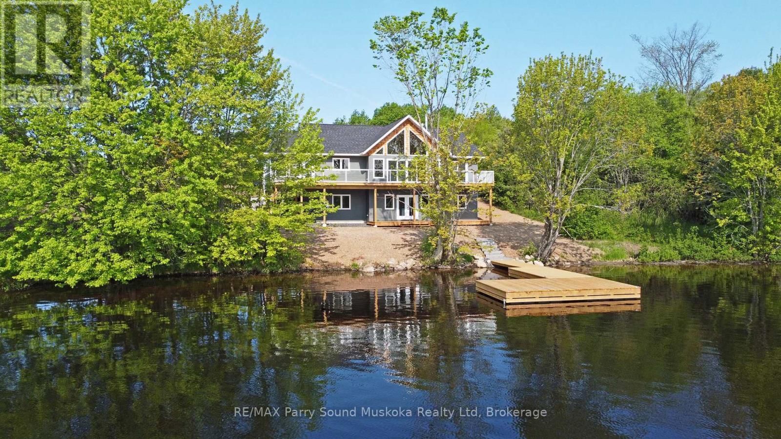 49 Hardies Road, Mckellar, ON - Outdoor With Body Of Water