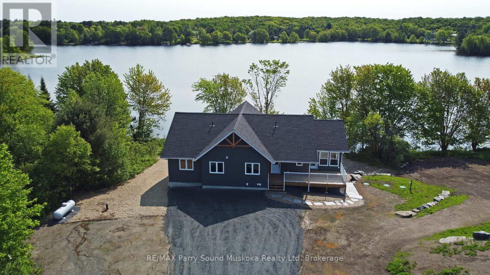 49 Hardies Road, Mckellar, ON - Outdoor With Body Of Water With View