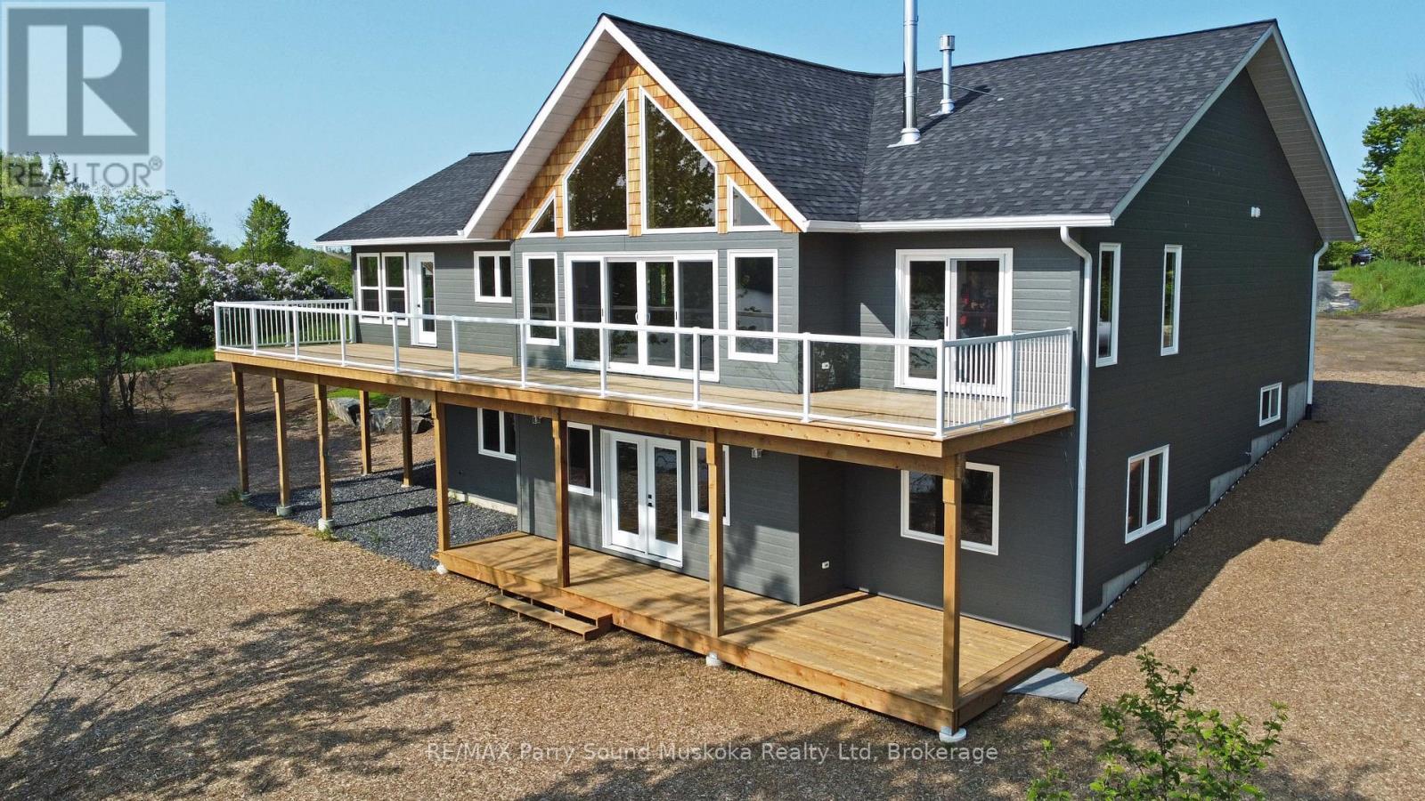 49 Hardies Road, Mckellar, ON - Outdoor With Deck Patio Veranda With Exterior