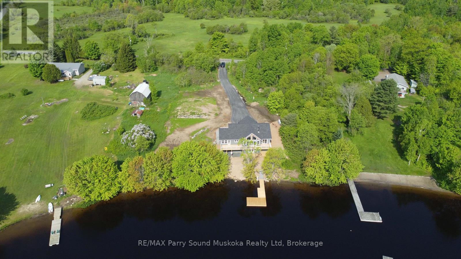 49 Hardies Road, Mckellar, ON - Outdoor With Body Of Water With View