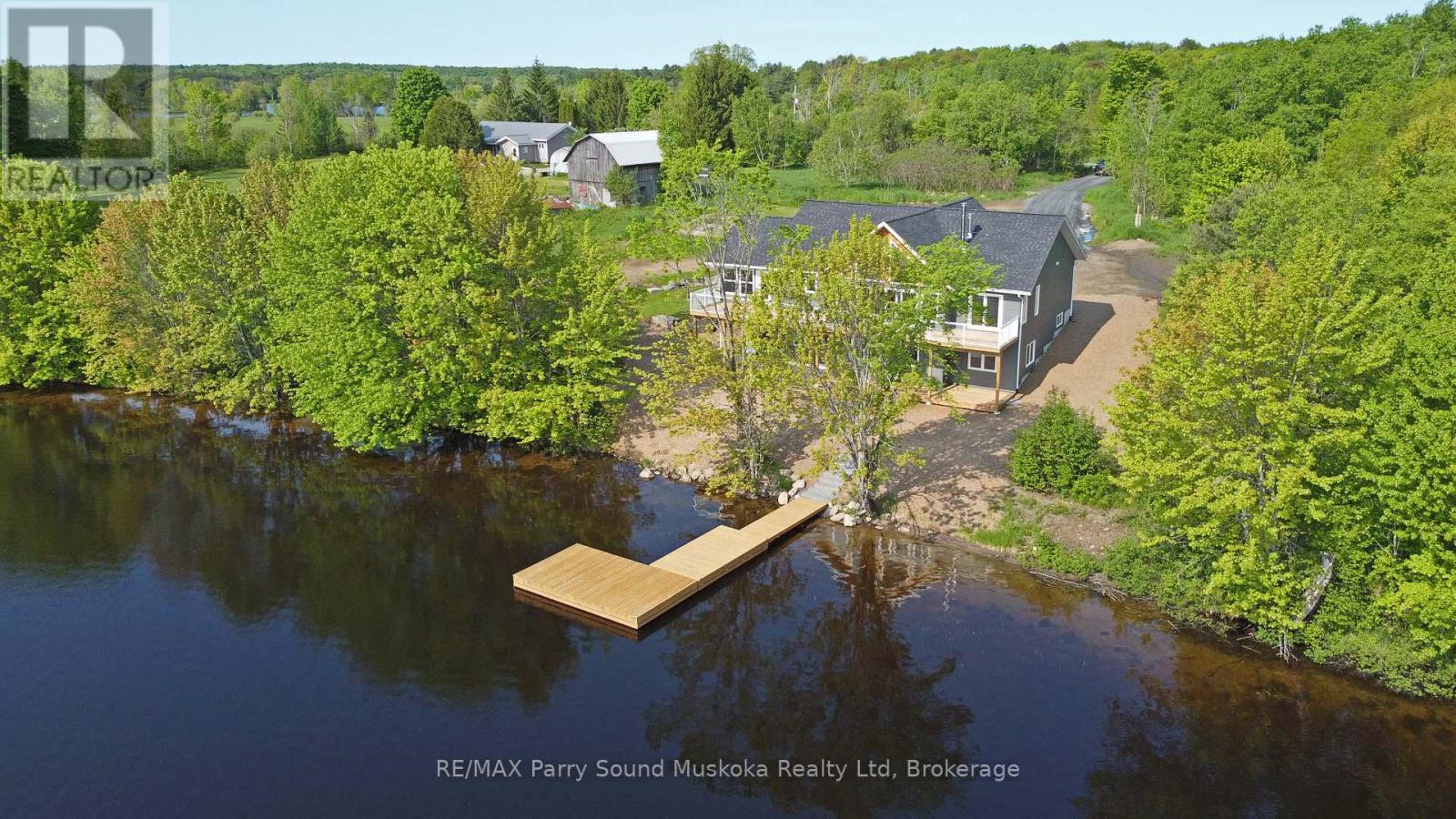49 Hardies Road, Mckellar, ON - Outdoor With Body Of Water With View