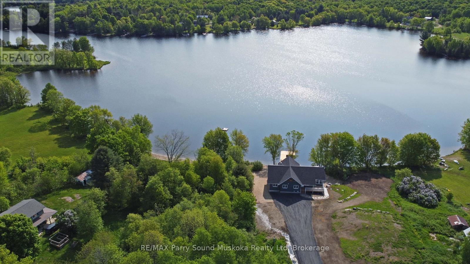 49 Hardies Road, Mckellar, ON - Outdoor With Body Of Water With View