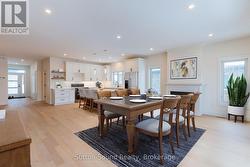 Kitchen Dining Area Virtual Staging -