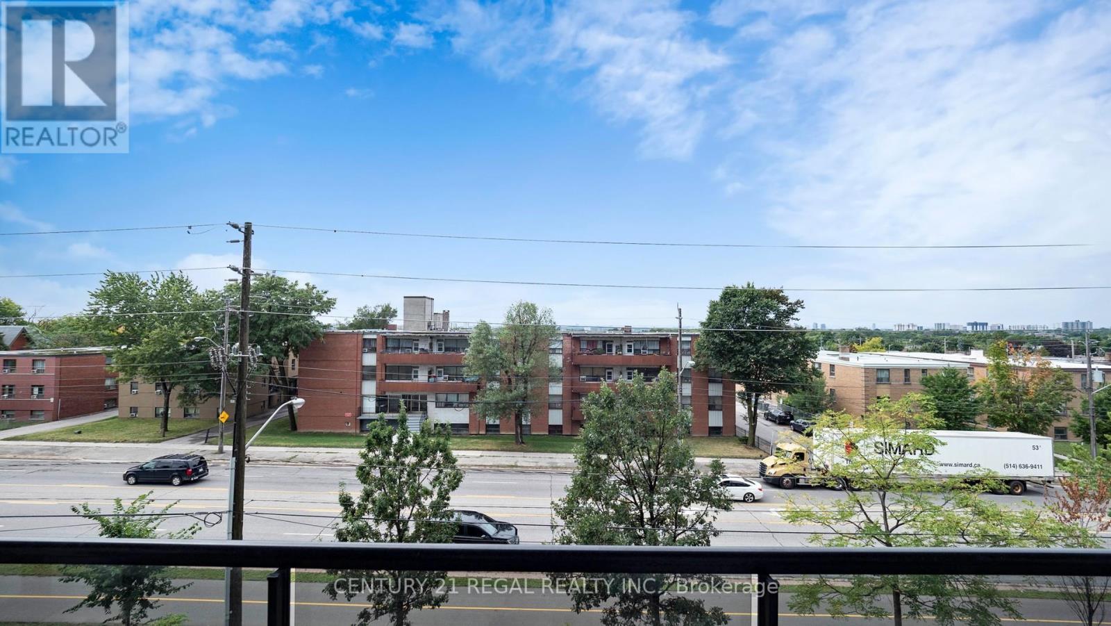 314 - 50 George Butchart Drive, Toronto, ON - Outdoor With Balcony