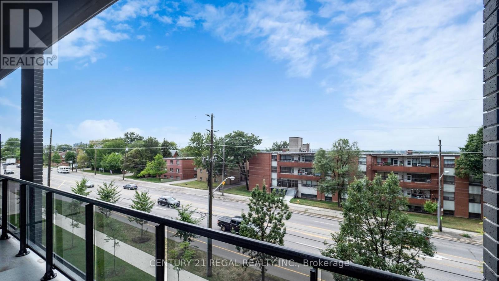 314 - 50 George Butchart Drive, Toronto, ON - Outdoor With Balcony