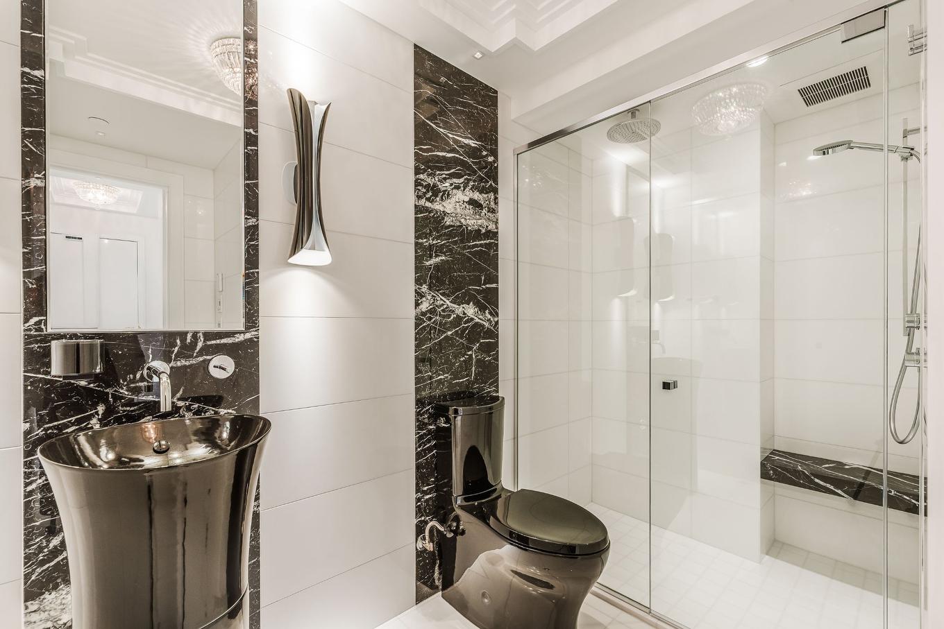 Salle de bains - 15-A-3430 Rue Peel, Montréal (Ville-Marie), QC - Indoor Photo Showing Bathroom