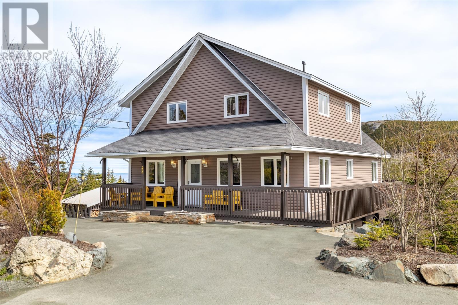 45 Witch Hazel Road, Portugal Cove - St Philips, NL - Outdoor With Deck Patio Veranda