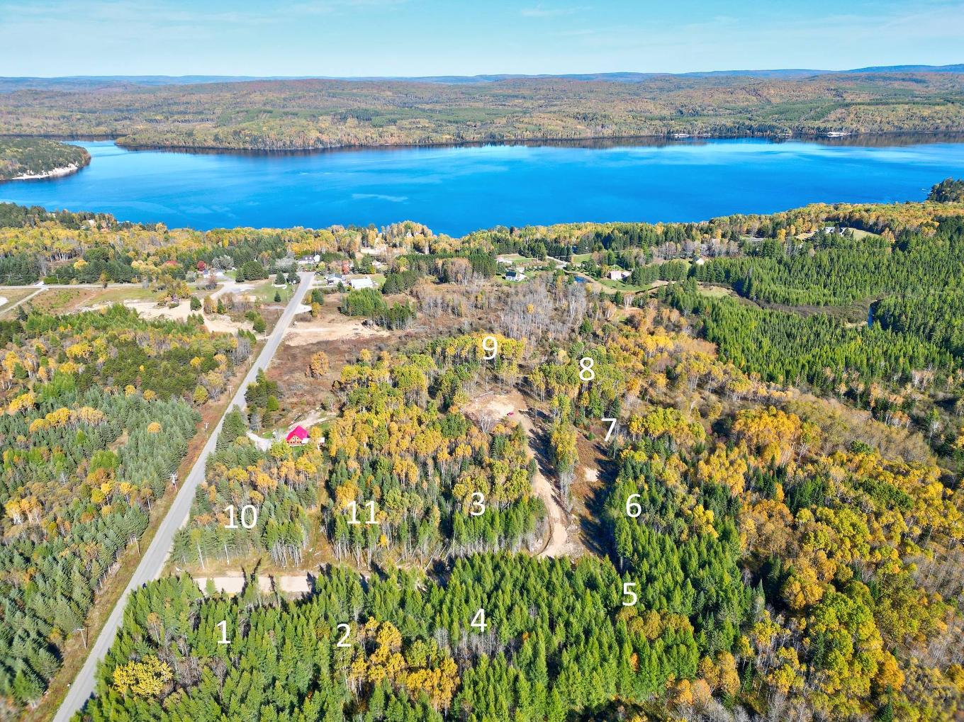 Aerial photo - 4-Ch. De La Belle Dame, Saint-Michel-Des-Saints, QC