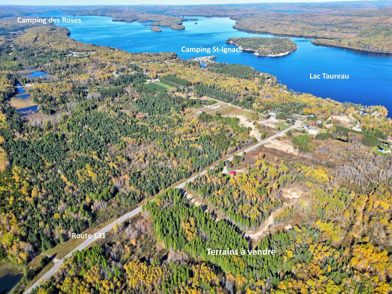 Aerial photo - 6-Ch. De La Belle Dame, Saint-Michel-Des-Saints, QC