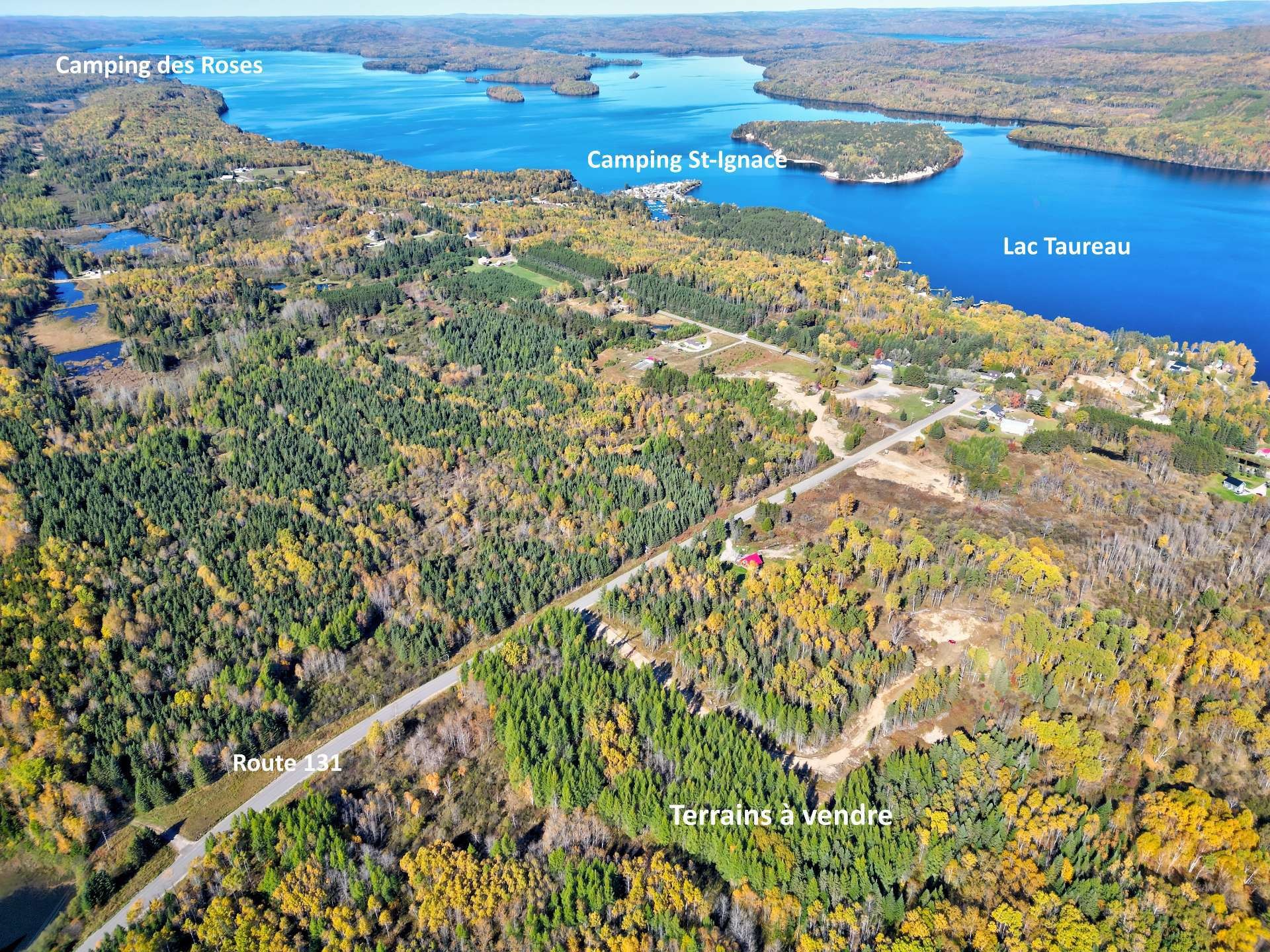 Aerial View - 11-Ch. De La Belle Dame, Saint-Michel-Des-Saints, QC