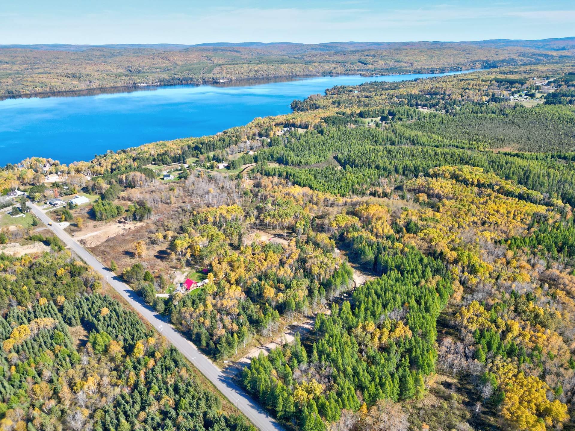 Aerial View - 11-Ch. De La Belle Dame, Saint-Michel-Des-Saints, QC