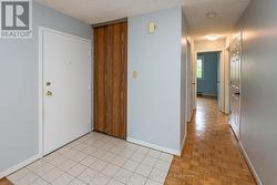 Suite entrance door -